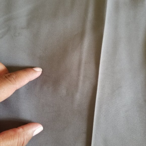 Greg Norman Collection Gray Dress Pants Flat Front - Picture 2 of 3